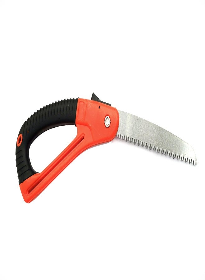 SNE Soft Grip Folding Saw Powerful Handle with Hardened Steel blades use for Professionals & Craftsmen - Image 2